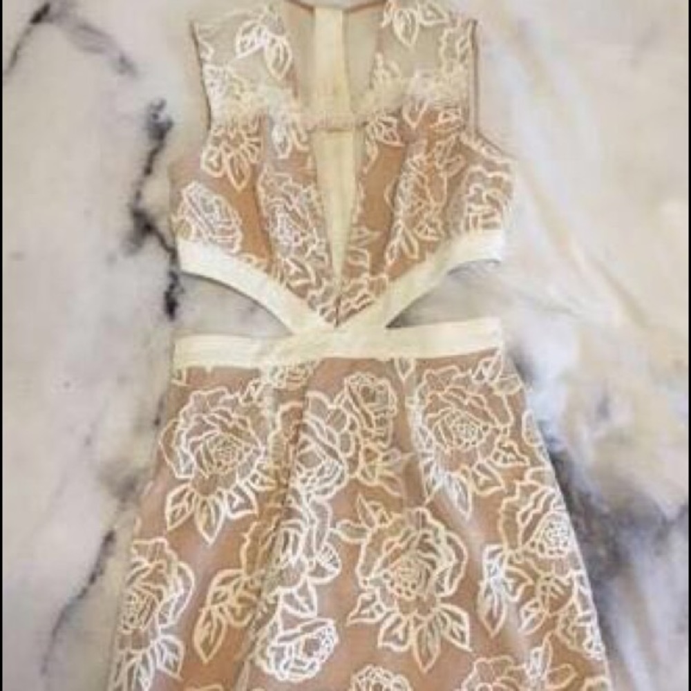 Stylerstalker “Kiss me baby” Cut out dress.